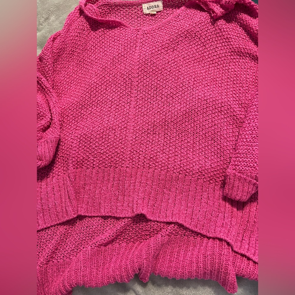 Boutique Pink Knitted Sweater